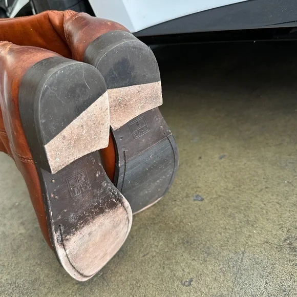 Frye Boots Melissa Button in Cognac size 7 no box - Picture 9 of 10